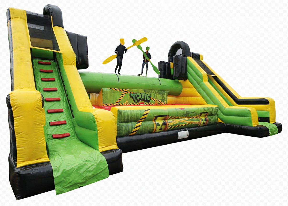 HUGE 10ft Drop Gladiator Joust