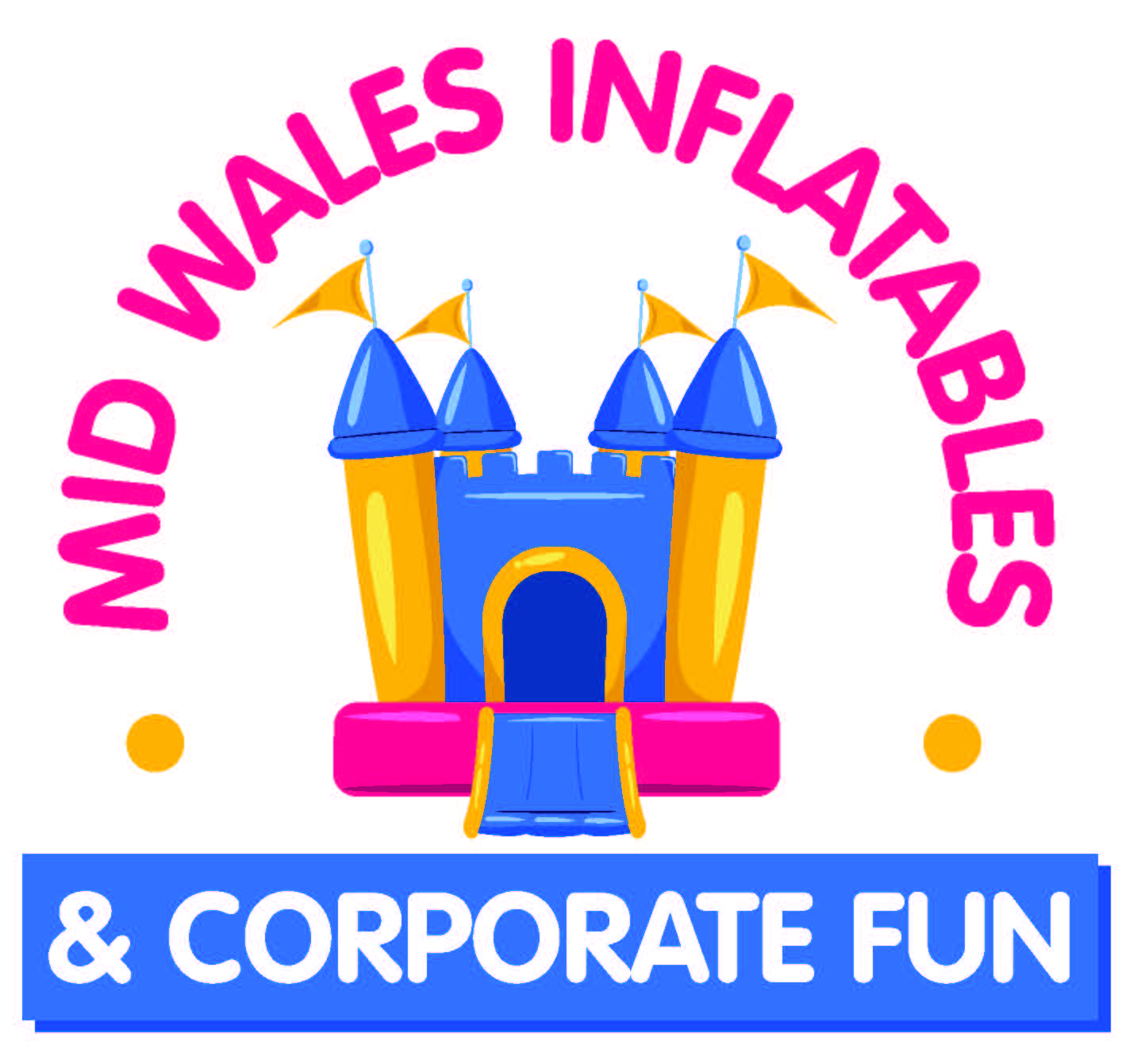 Mid Wales Inflatables & Corporate Fun Logo